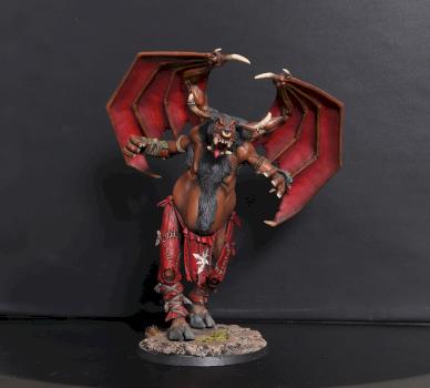 Warhammer Chaos Daemon Prince by kaiserdean
