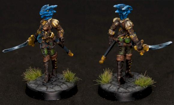 Dragonborn Rogue (Kitbash) by CocoRohan