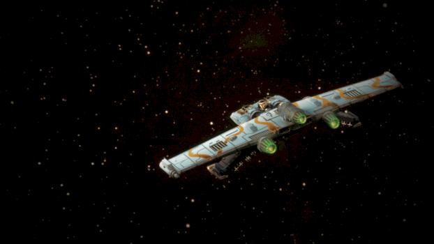 BTL-S8 K-wing Assault Starfighter by OriginPainting
