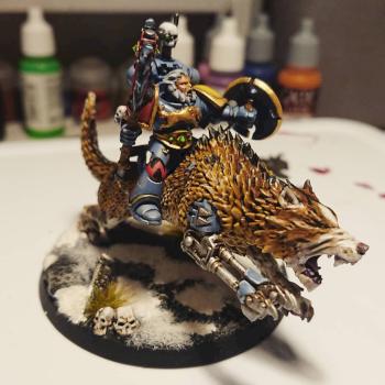 Space wolf cavalry by Cheif wiles