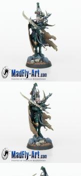 Dark Eldar Archon by MadFlyArtStudio
