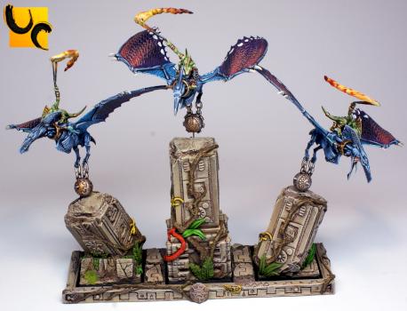 Warhammer Lizardmen Terradon Riders by Maranith