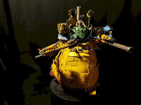 painting an orc stompa by 655 painting