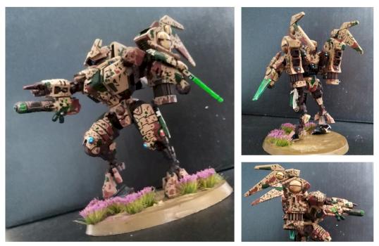 Steppentarn T'au Commander by El Mutanto