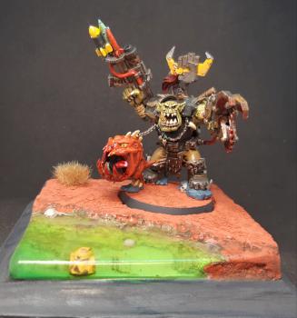 Ork warboss by Bouboufreak