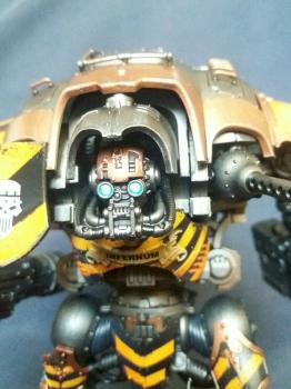 Iron Warriors chaos knight by dogparry