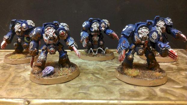 Ultramarine assaultUl Terminators by Purity Painting
