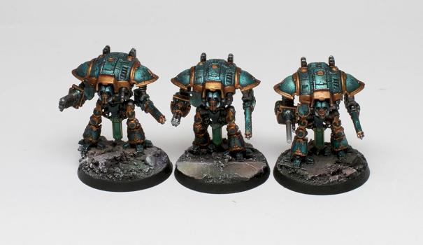 Adeptus Titanicus 3 Imperial Knights by Jambot