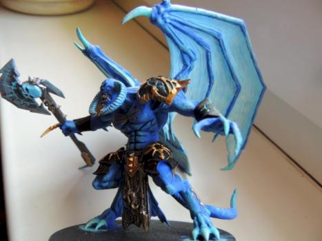 Daemon Prince of Tzeentch by Thurngaard