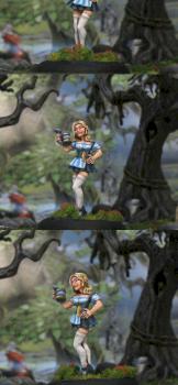 barmaid by Theminiaturepainter