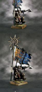Chaos Exalted Hero Battle Standard Bearer by tousgeo