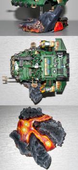 Salamander Landspeeder Typhoon by Excadrix