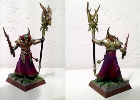 Nurgle sorcerer by W.Ho.P.S.