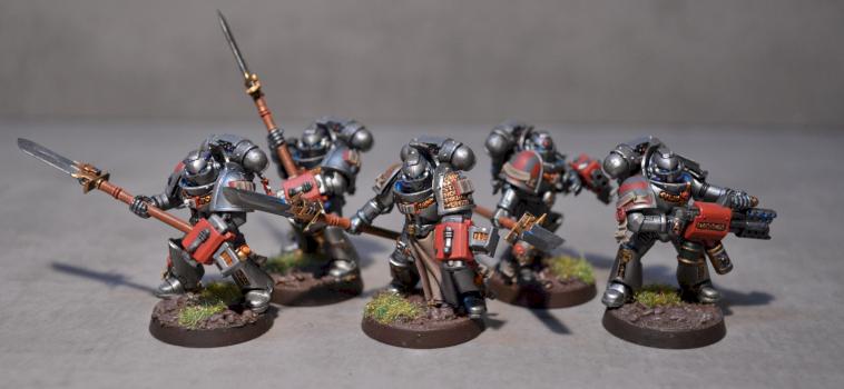 Grey Knight Strike Squad by bradshaw