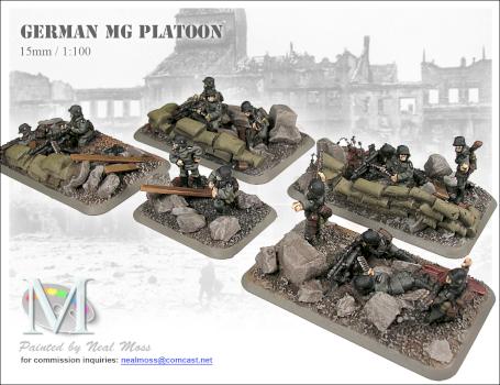 Flames of War - German MG Team - Commission Work by MFAAC