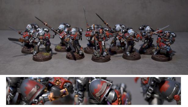 Grey Knight Purifier Squad by bradshaw