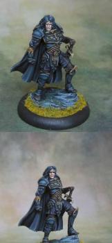 Male paladin by Theminiaturepainter