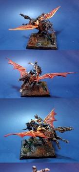 Dark Elf Sorceress by usntech