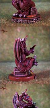 Sablesinge the painting Dragon by Bossco101