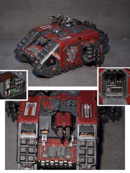 Grey Knight Land Raider Crusader by bradshaw