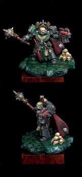 Dark Angels Terminator Chaplain by AkhRa