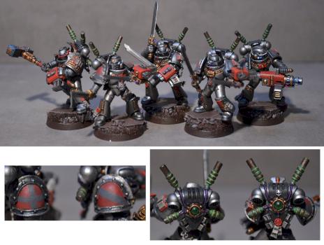 Grey Knight Interceptor Squad by bradshaw