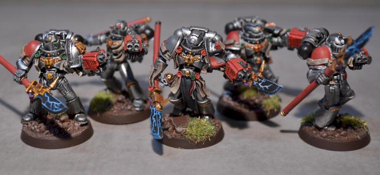 Grey Knight Strike Squad by bradshaw