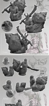 Snail Monsters by Scibor