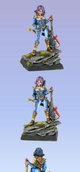 astrid female bard by Theminiaturepainter