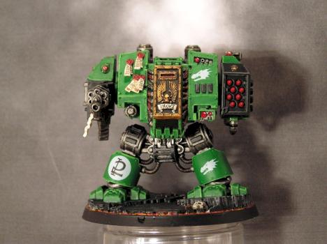 Salamanders 2nd company Dreadnought, Brother Incus by Gingalain