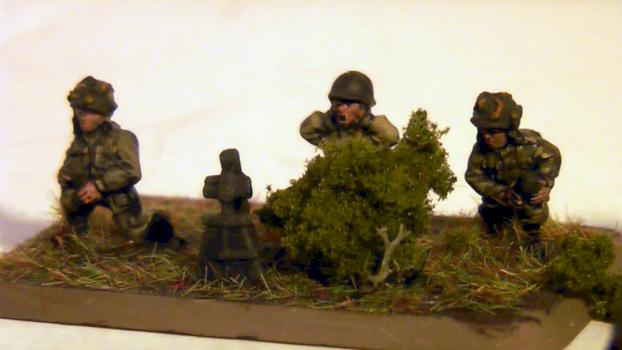 Flames Of War Open Fire! US Para's Mortar by Daston