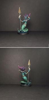 Xanesha, Lamia Matriarch by webwaypainting