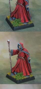 Raistlin Majere (Dark sword, Young mage)Red Robe by Theminiaturepainter