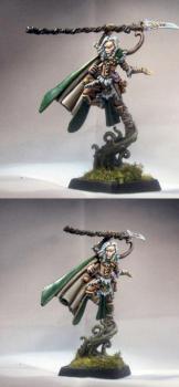 elf druid by Theminiaturepainter