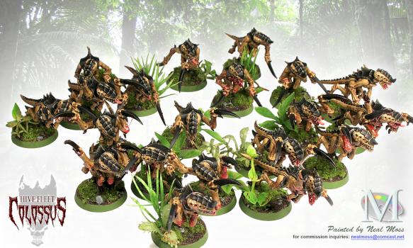 Tyranid Hormagants by MFAAC