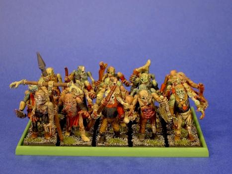 Painted Warhammer Zombies by rwd6378