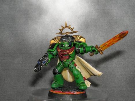 Salamanders 2nd company Captain Pelas Mir'san by Gingalain