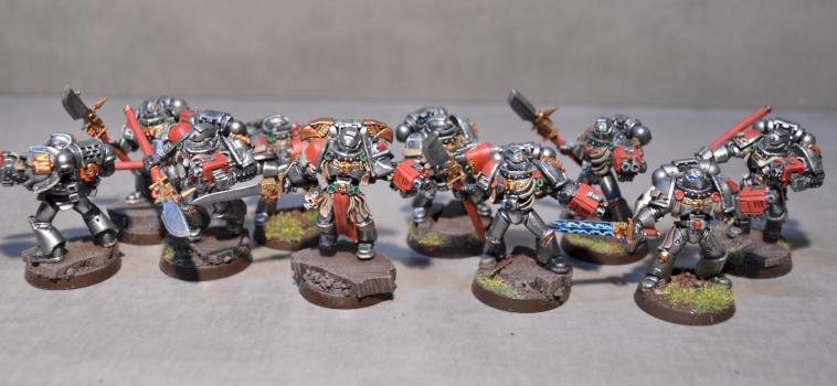 Grey Knight Strike Squad by bradshaw