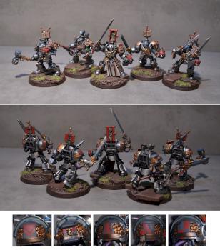 Grey Knight Paladins by bradshaw