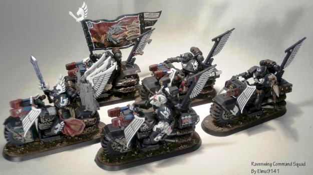 Ravenwing Command Squad by Elmo9141