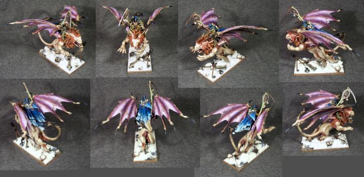 Chaos Lord on Manticore by Grigory