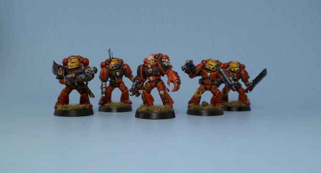 Blood Angels Assault Squad 3 by slickwilly79