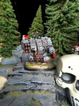 space wolves dreadnought by polacus