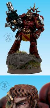 Blood Angels Captain Tycho by Pirate Viking Painting