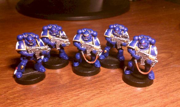Ultramarine Squad by crossed_xd