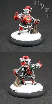 Steampunk Santa by Valloa