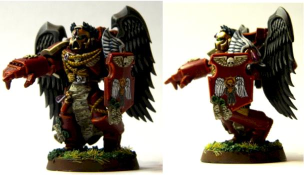 Blood Guard (Blood Angels Successor) Vanguard Veteran Sergeant by lupusj