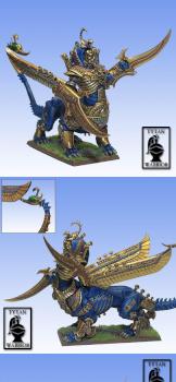 Warhammer Tomb Kings Khemrian Necrosphinx by tytan_warrior