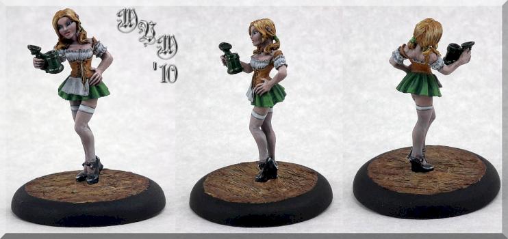 Gretchen, Oktoberfest Fraulein by Valloa