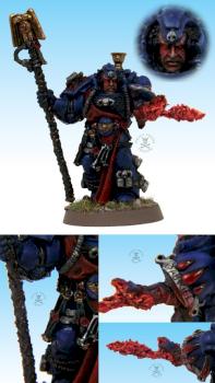 Blood Angel Librarian Gabriel by Pirate Viking Painting